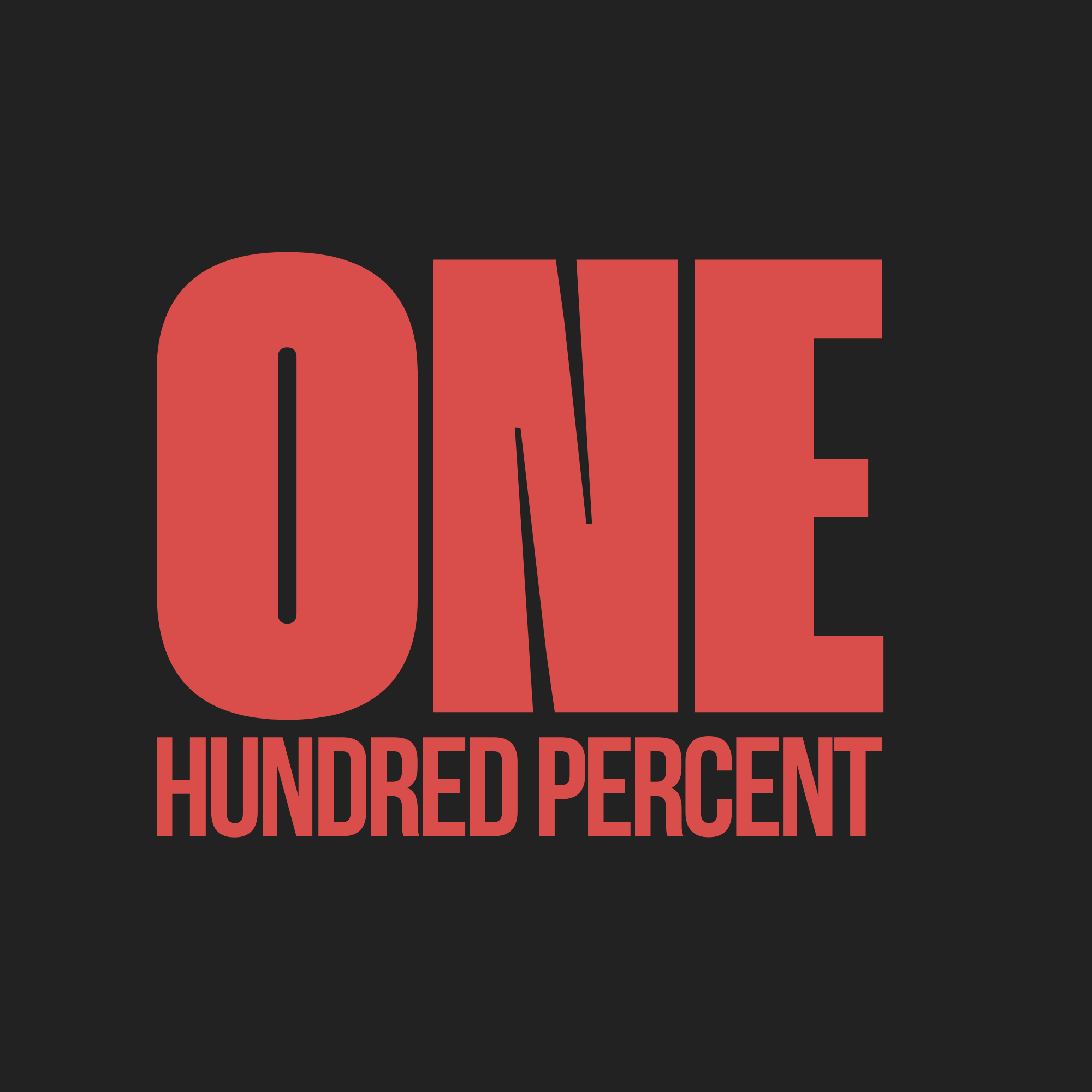 100 percent logo 100 percent logo